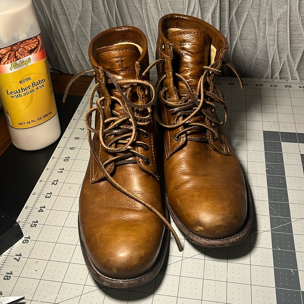 Frye leather Mens boots. 11.5.